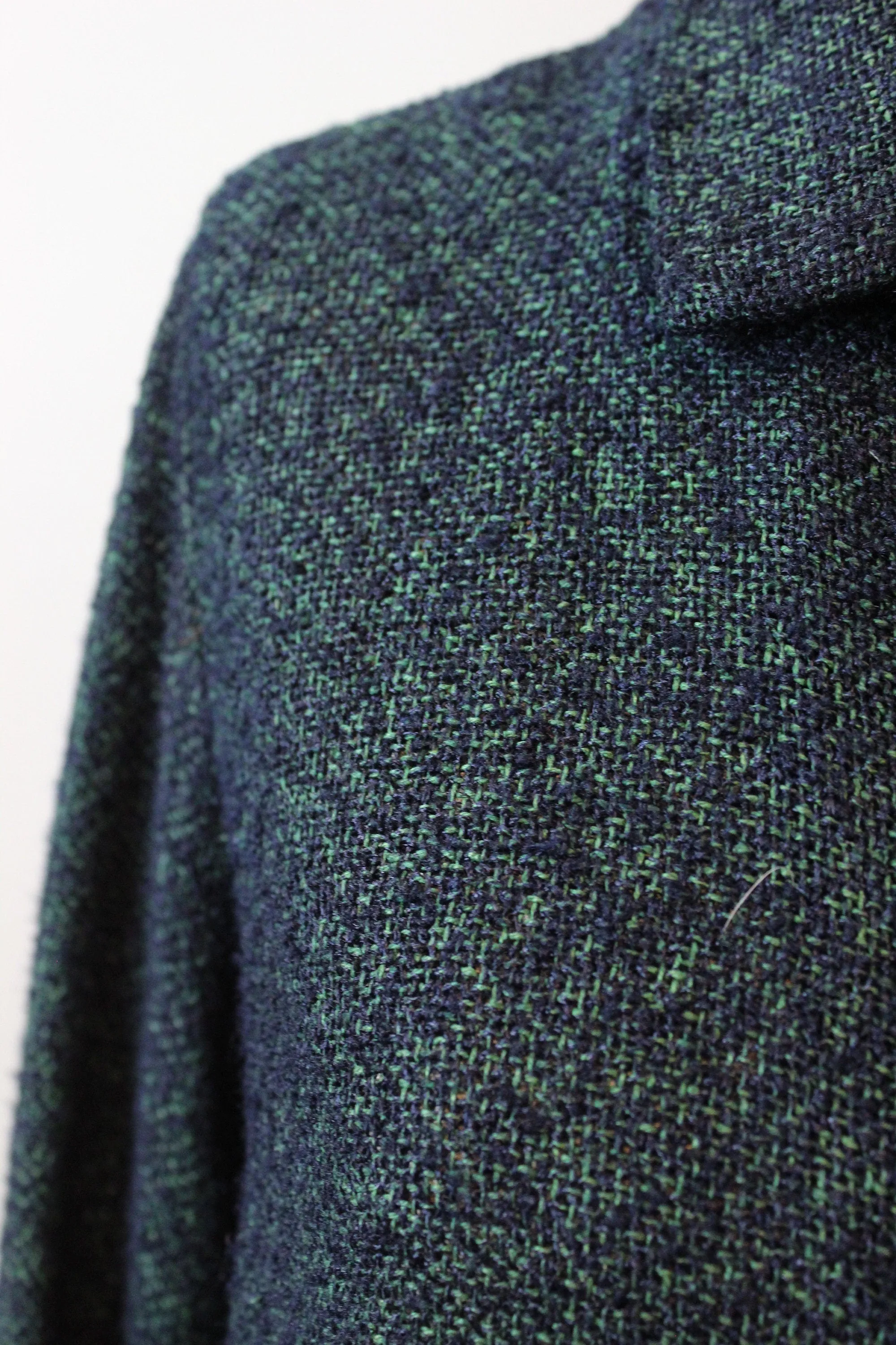 1920s RARE GREEN KNIT dropwaist dress large xl | new fall winter