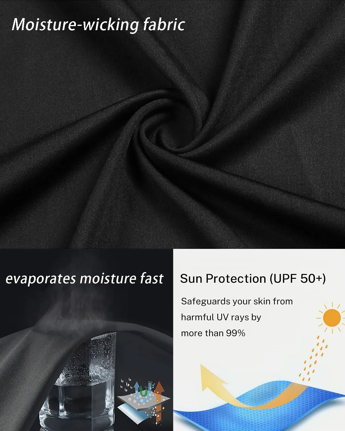 3 Pack Boys Compression Shirt Short Sleeve Youth Athletic Undershirt Kids Quick Dry Athletic Base Layer T-Shirt