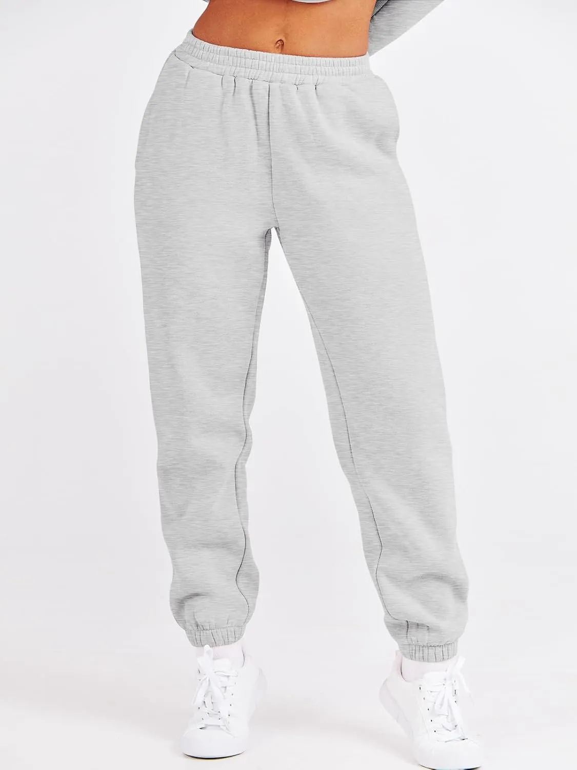 ANRABESS Women's Two Piece Outfits Lounge Set Long Sleeve Crewneck Sweatshirt Jogger Pants Tracksuit Sweatsuit 2024 Fall Sets
