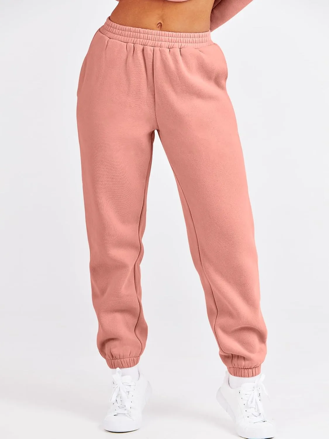 ANRABESS Women's Two Piece Outfits Lounge Set Long Sleeve Crewneck Sweatshirt Jogger Pants Tracksuit Sweatsuit 2024 Fall Sets