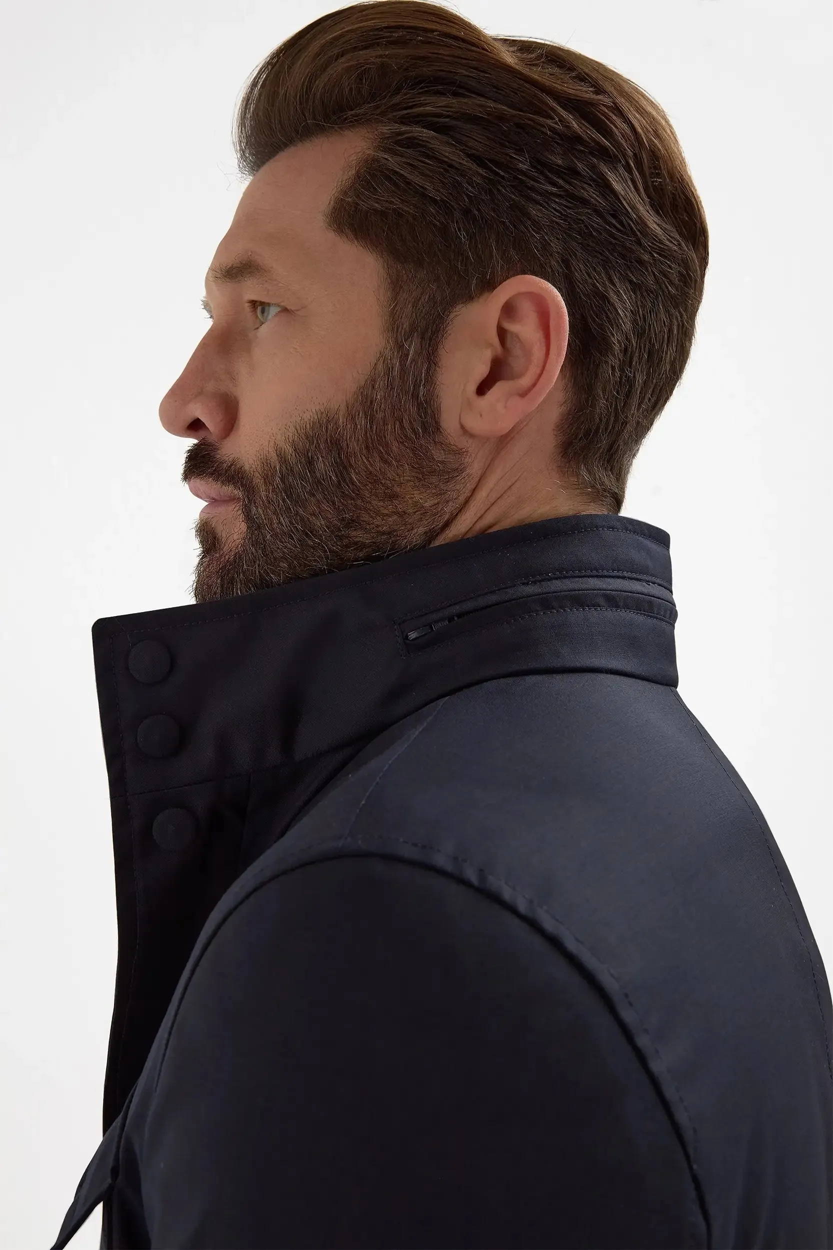 Blue field jacket - Made in Italy