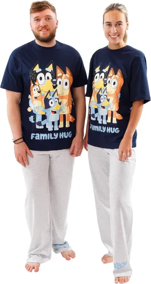 Bluey Pajamas For Adults | Unisex Pajamas For Men Or Women | Sizes Small To XX Large | Official Merchandise