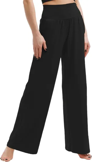 CADITEX Wide Leg Pants For Women- High Waisted Yoga Sweatpants Comfy Sports Athletic Lounge Pants with Pockets