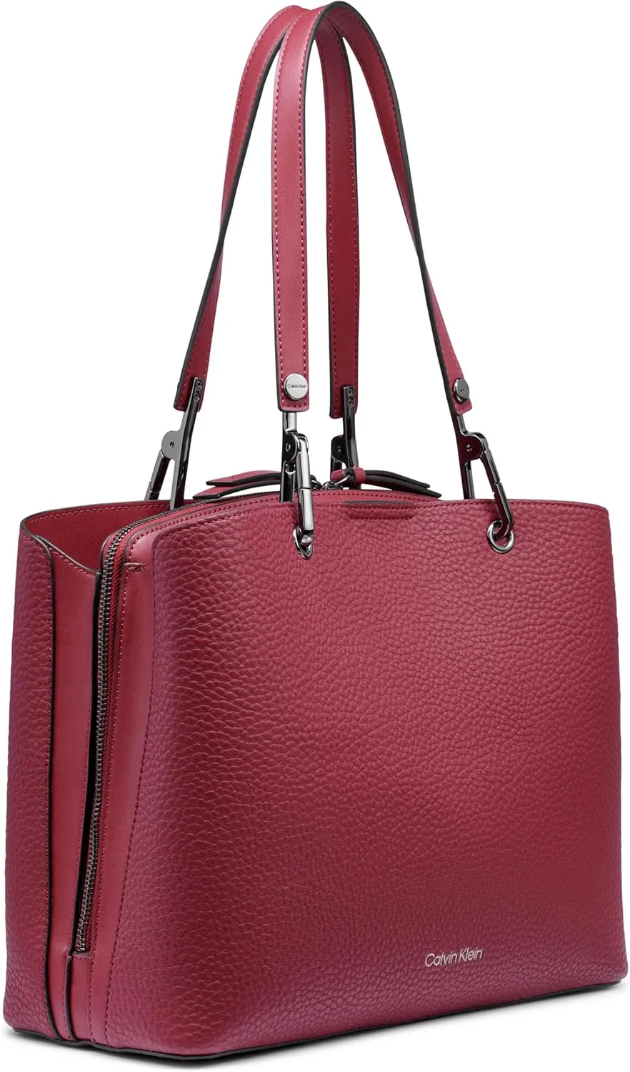 Calvin Klein Garnet Triple Compartment Tote