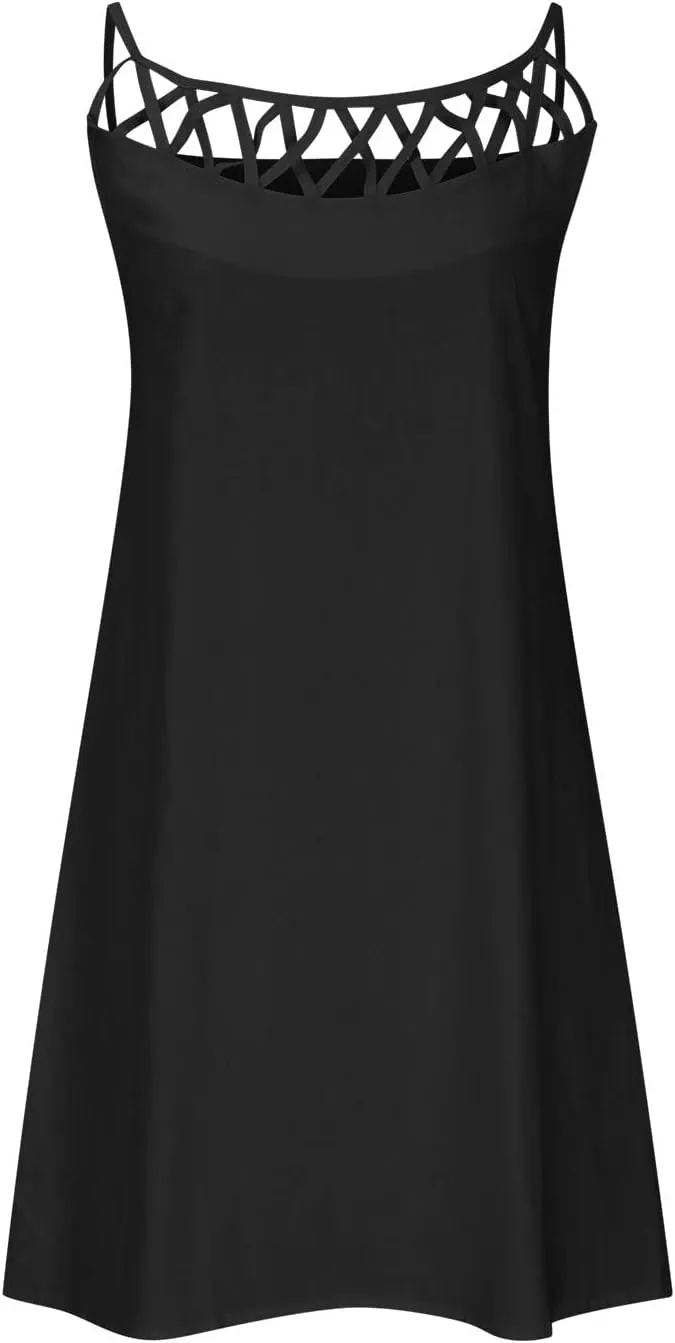 Ceboyel Women 2023 Summer Linen Dresses Cotton Boho Shirt Dresses Midi Length Casual Dress Trendy Ladies Beach Outfits