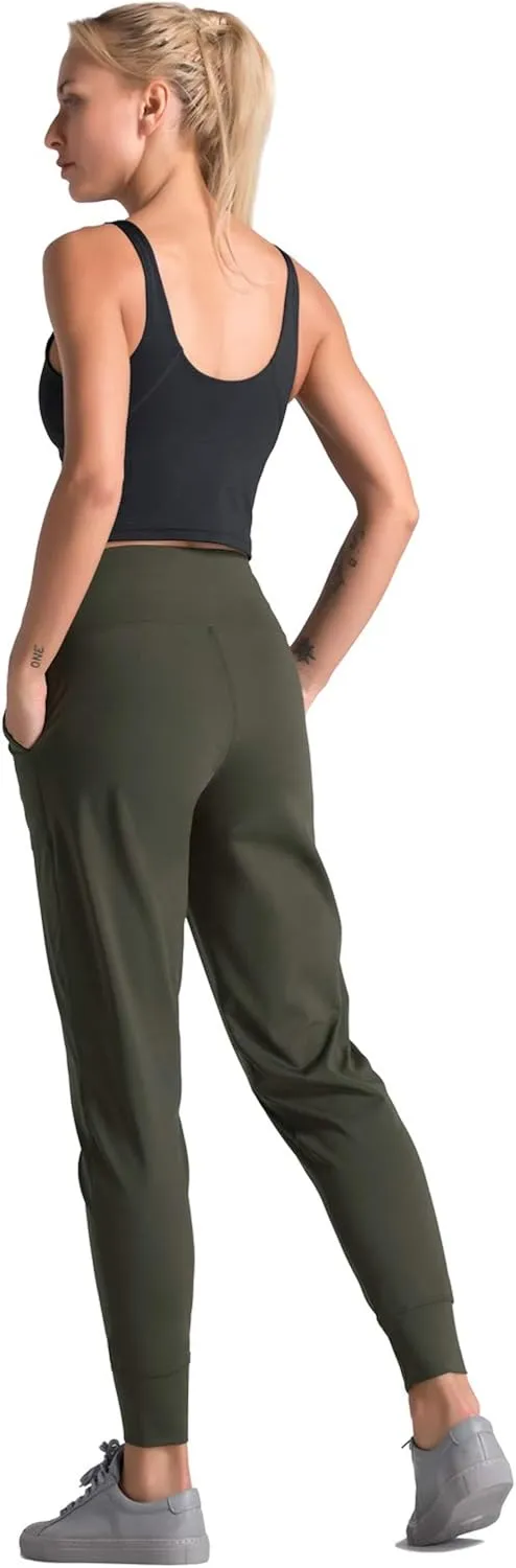 Dragon Fit Joggers for Women with Pockets,High Waist Workout Yoga Tapered Sweatpants Women's Lounge Pants
