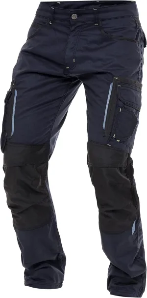 FASHIO FF Mens Construction Pants Utility Work Heavy Duty Workwear Trousers Carpenter Knee Reinforcement Cordura Safety Pants