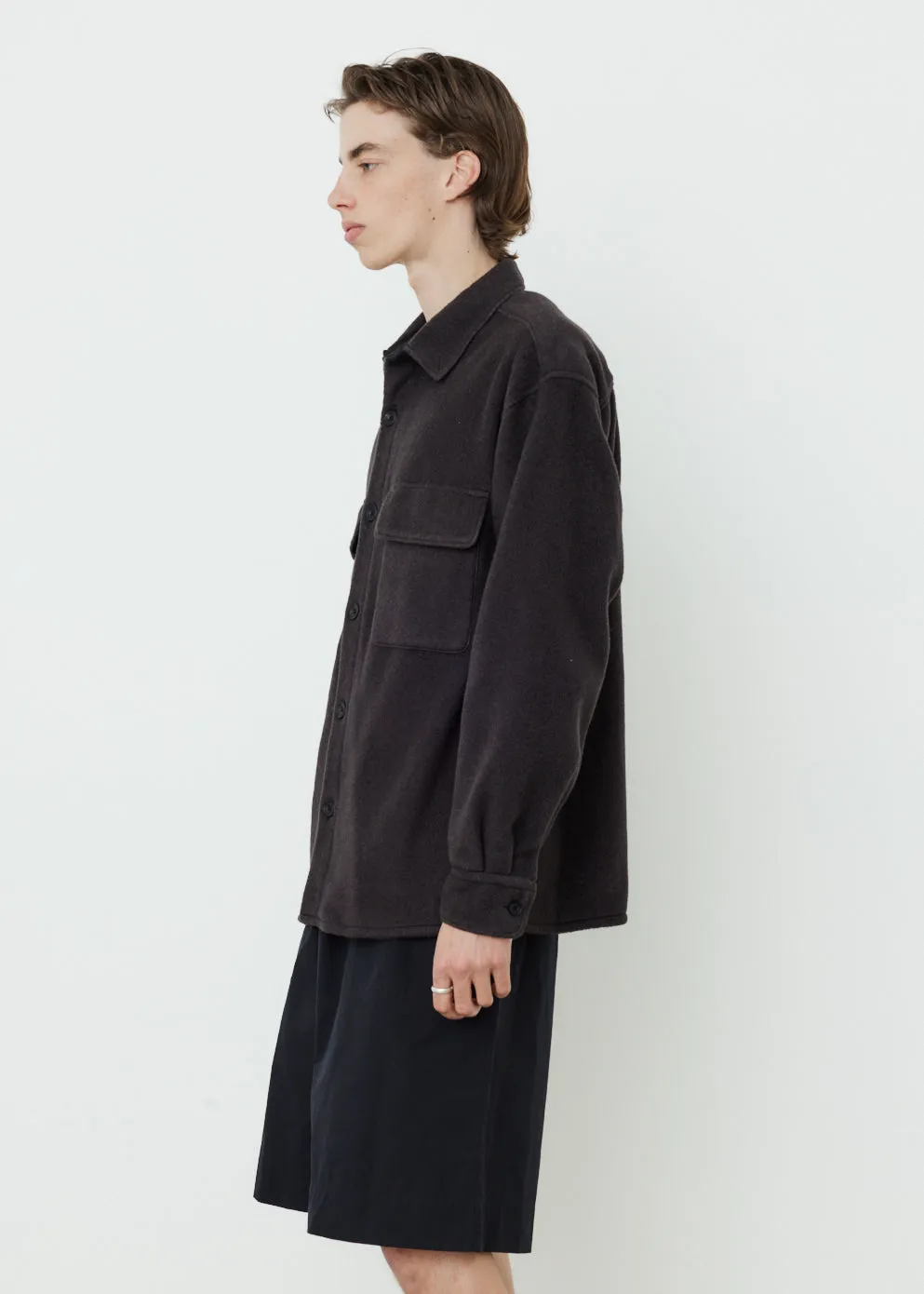 Fleece Double Pocket Shirt