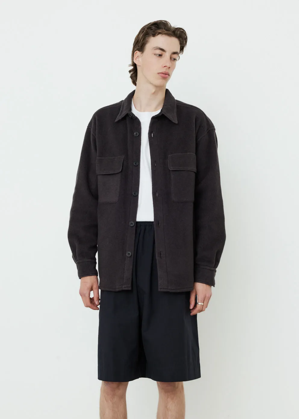 Fleece Double Pocket Shirt