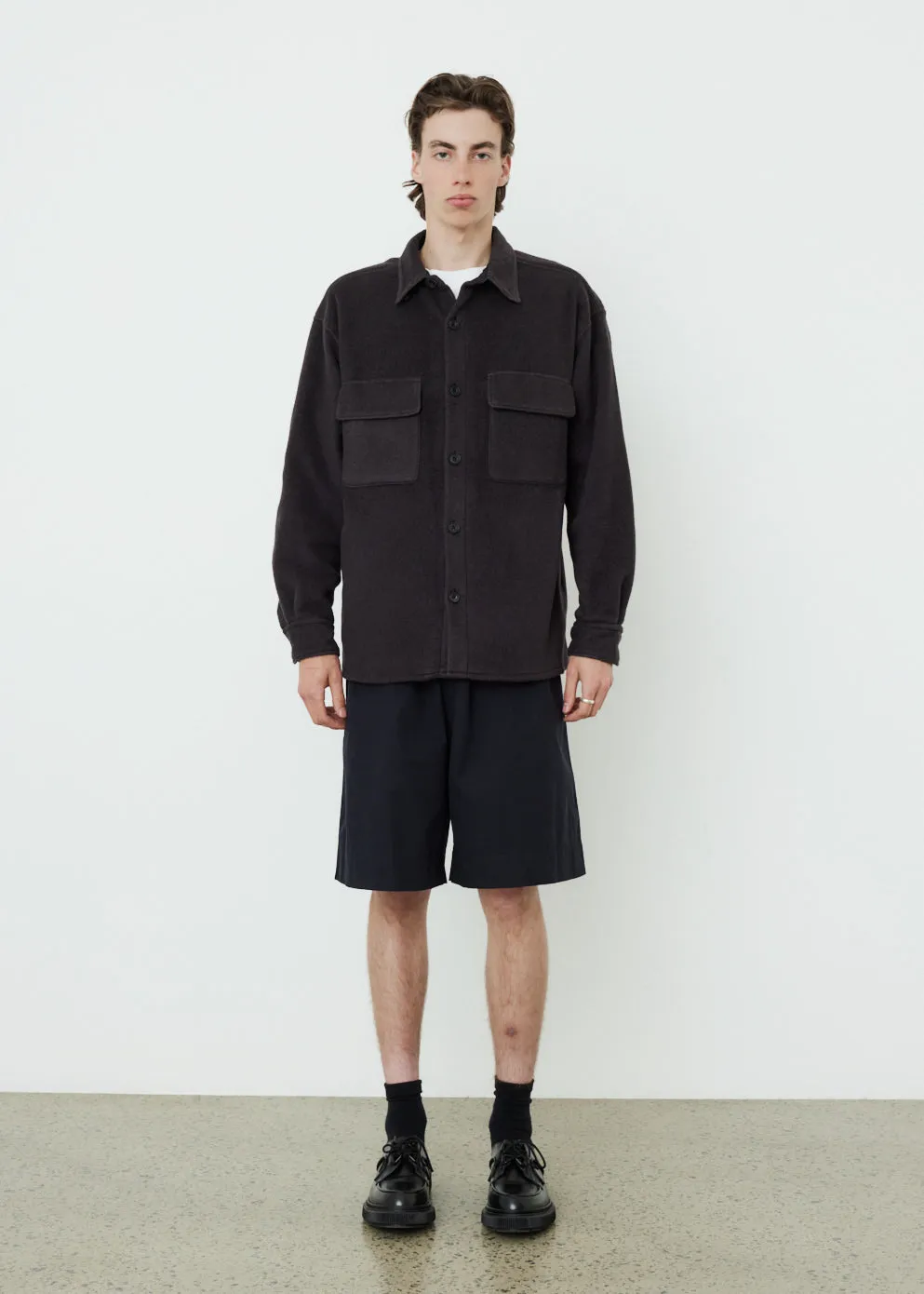 Fleece Double Pocket Shirt