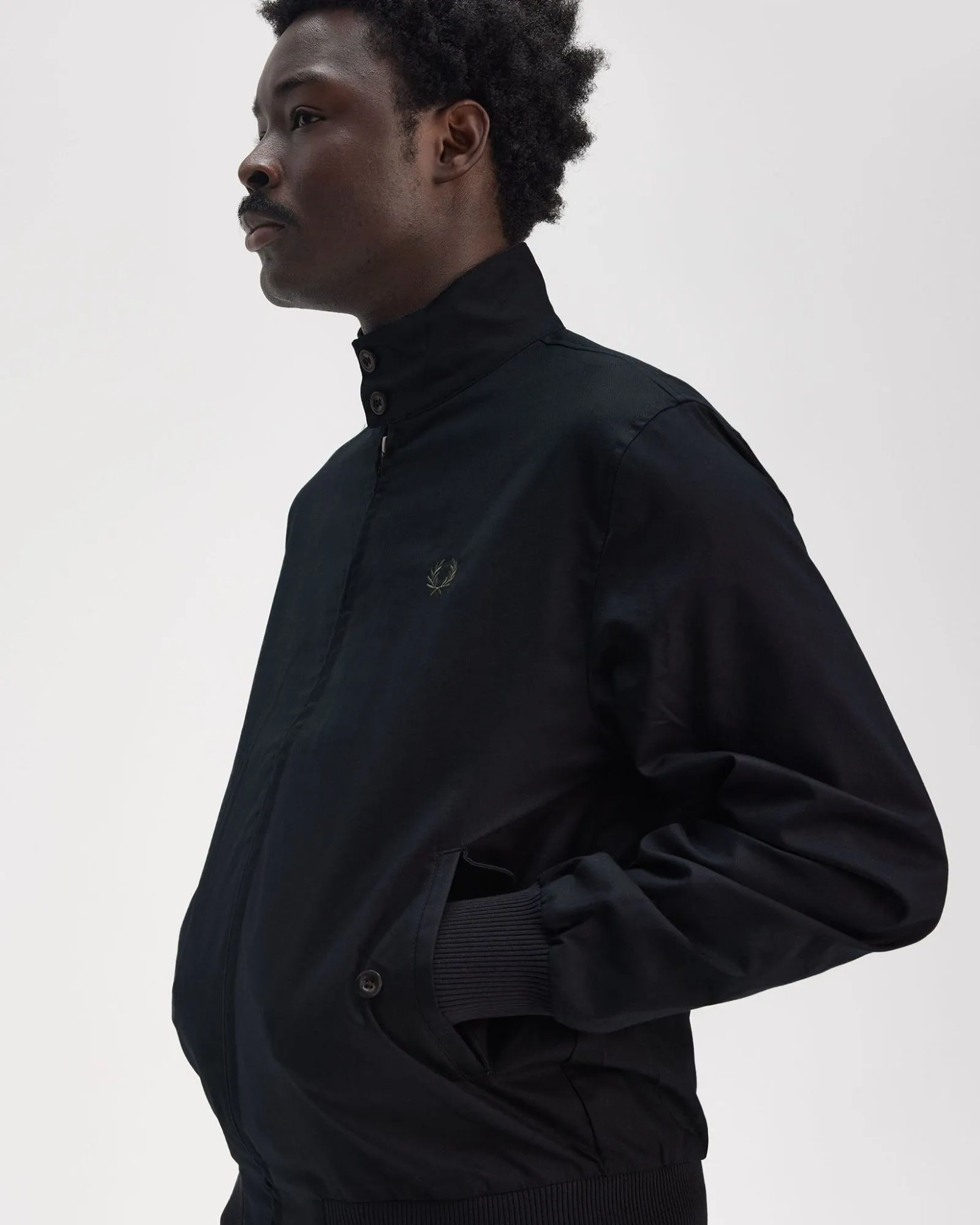 Fred Perry Harrington Jacket - Black