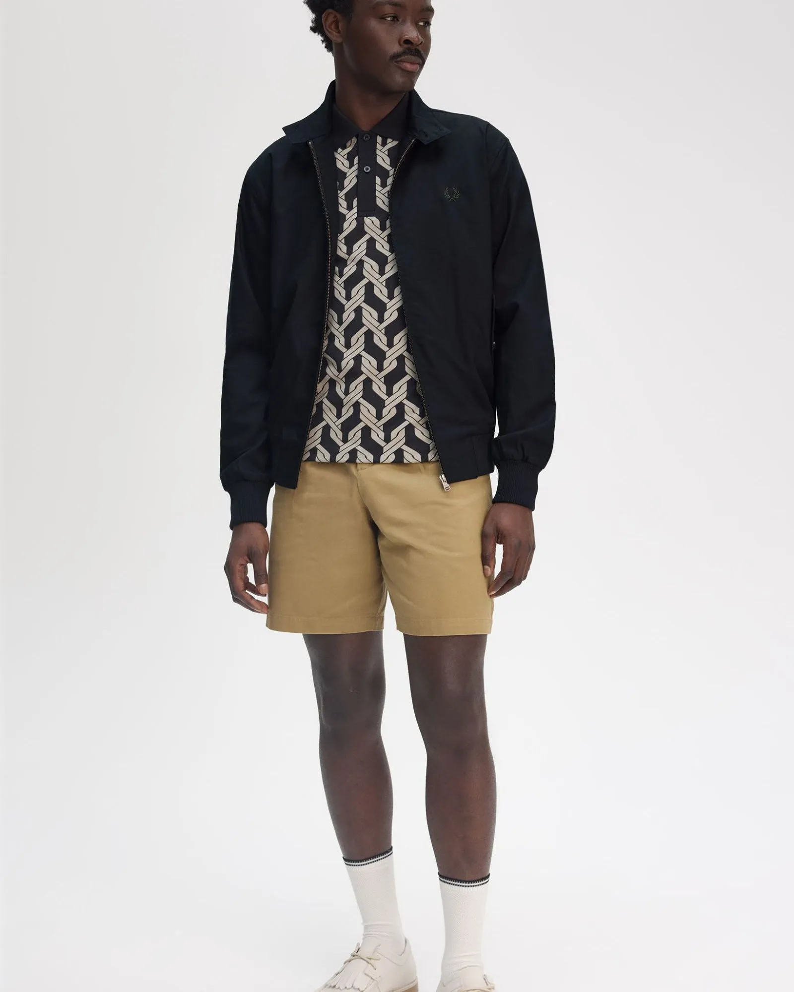 Fred Perry Harrington Jacket - Black