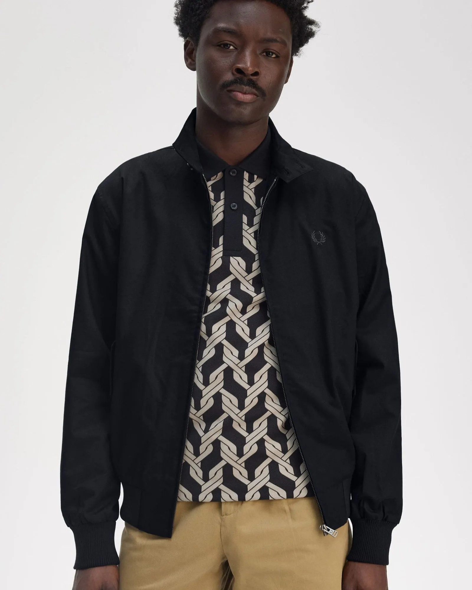 Fred Perry Harrington Jacket - Black