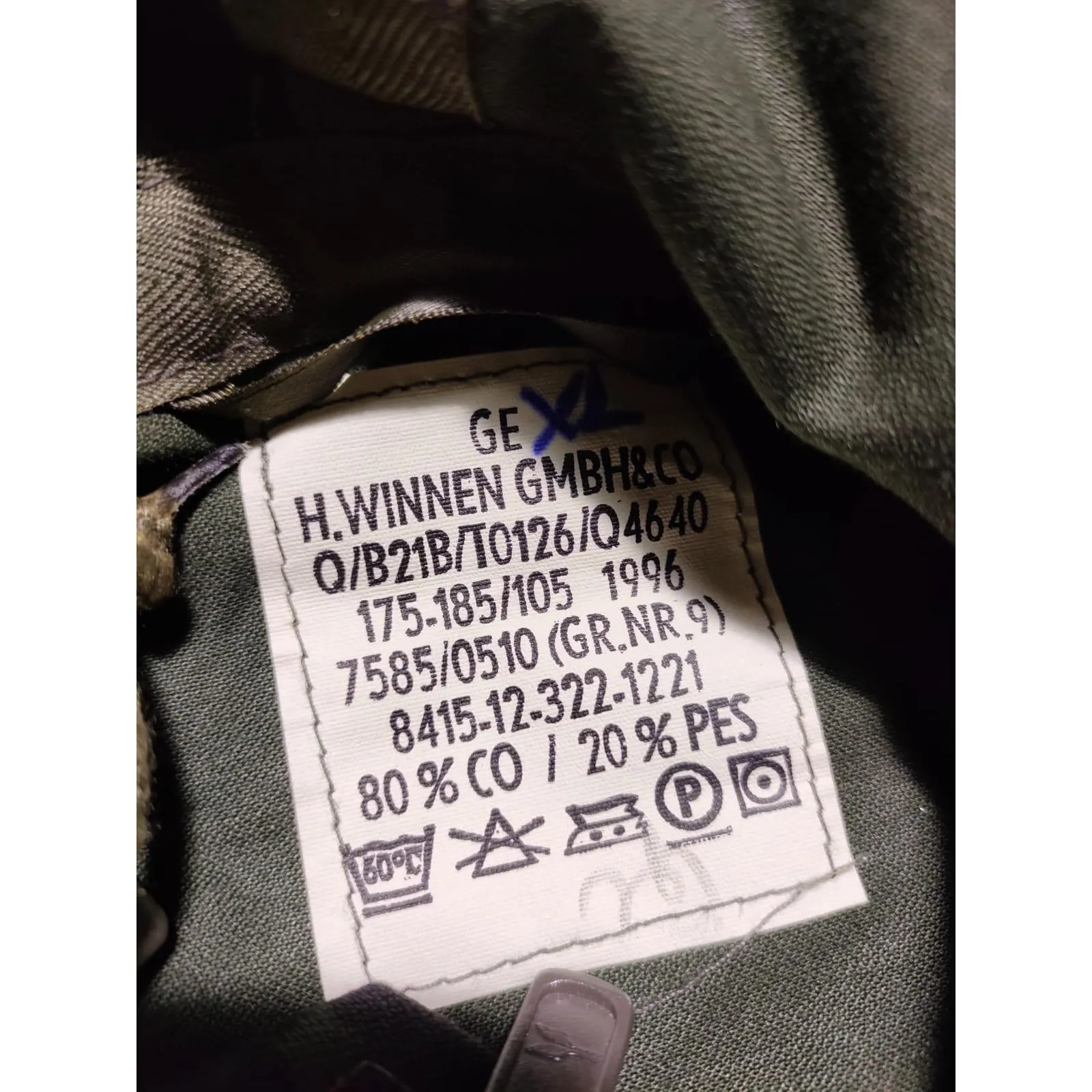 German Flecktarn Camo Parka - Unissued