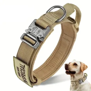 Heavy Duty Tactical Dog Collars