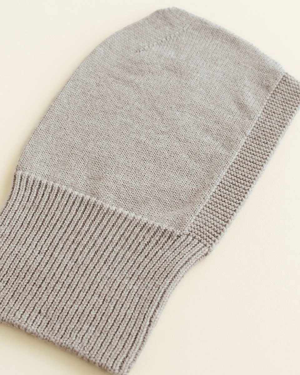 Hvid Eddy Balaclava - Pebble