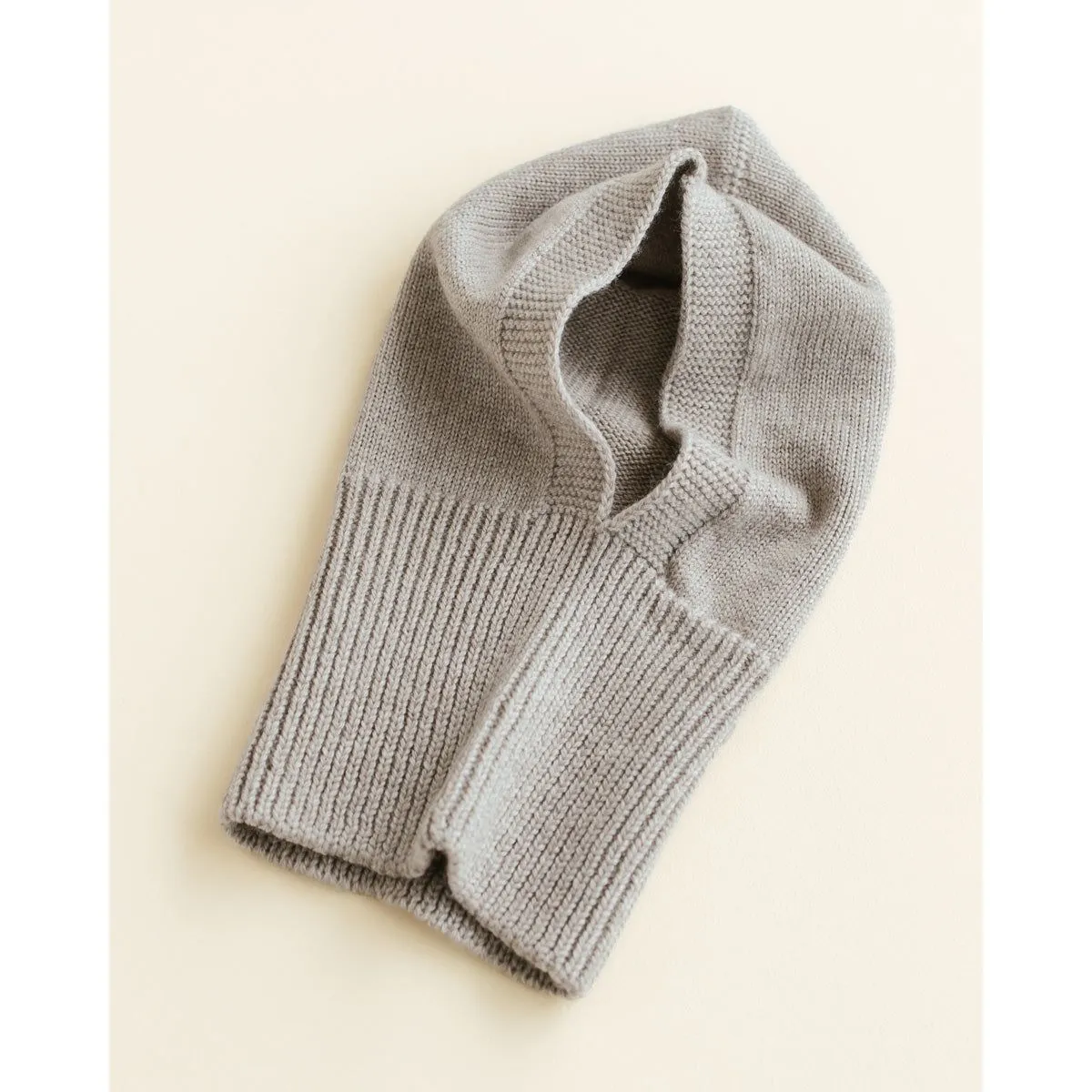 Hvid Eddy Balaclava - Pebble