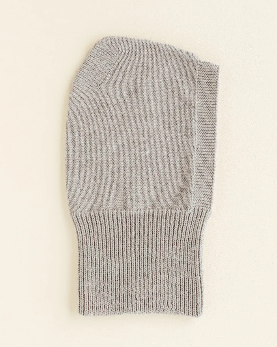 Hvid Eddy Balaclava - Pebble
