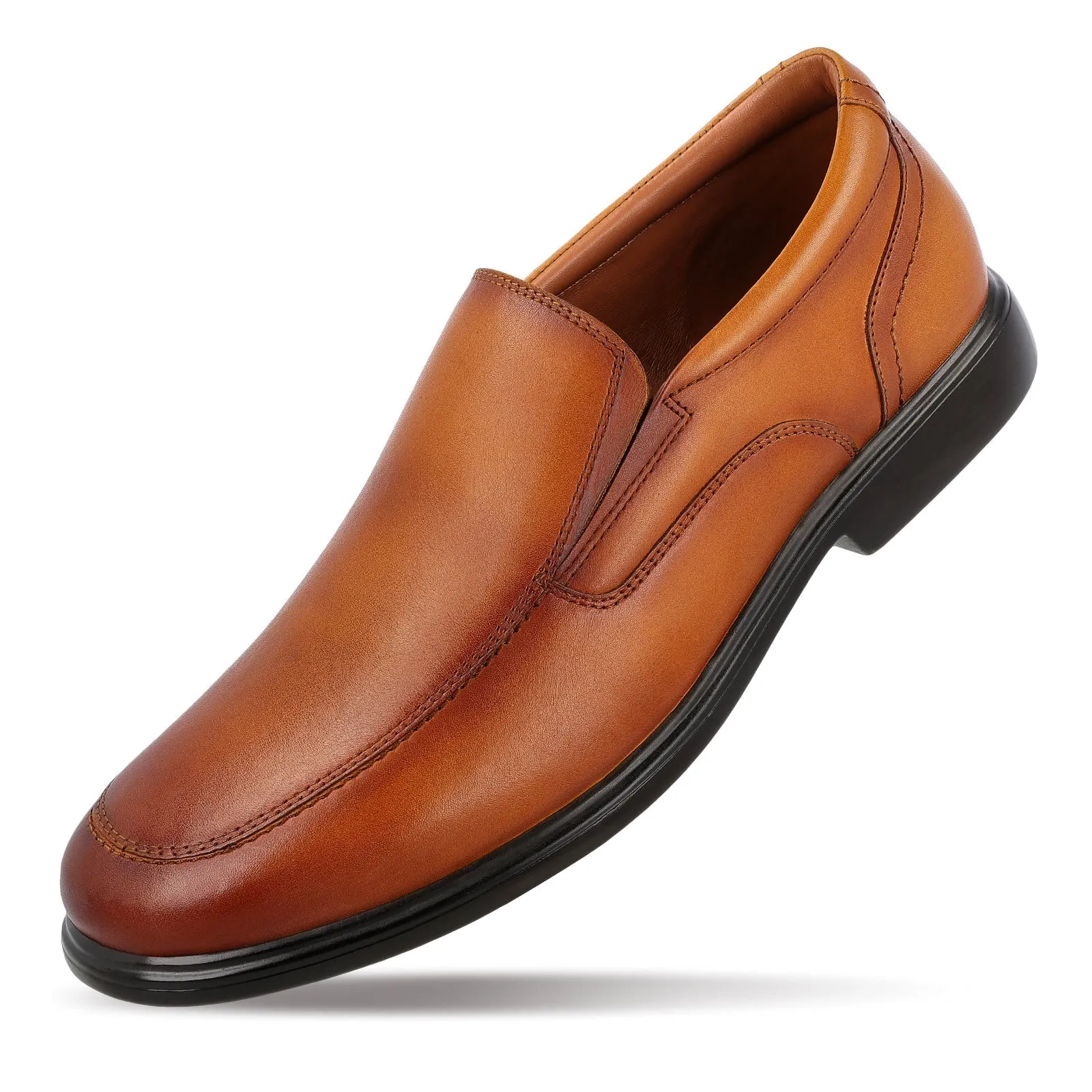 JOHN TAYLOR Leather Formal Gents Shoe- JT97519 Tan