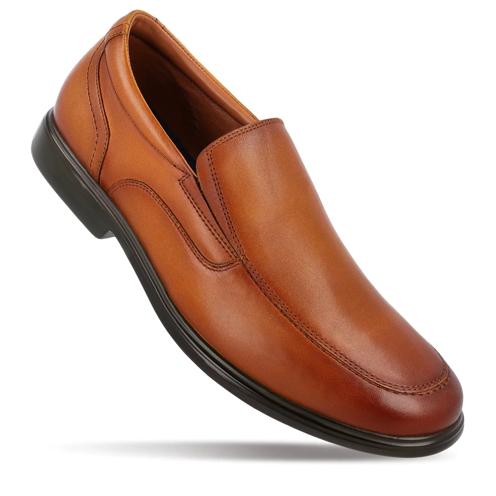 JOHN TAYLOR Leather Formal Gents Shoe- JT97519 Tan