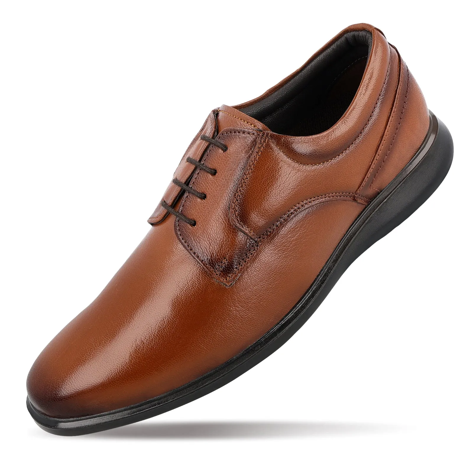 JOHN TAYLOR Men's Leather Formal Shoe - JT97512 Tan