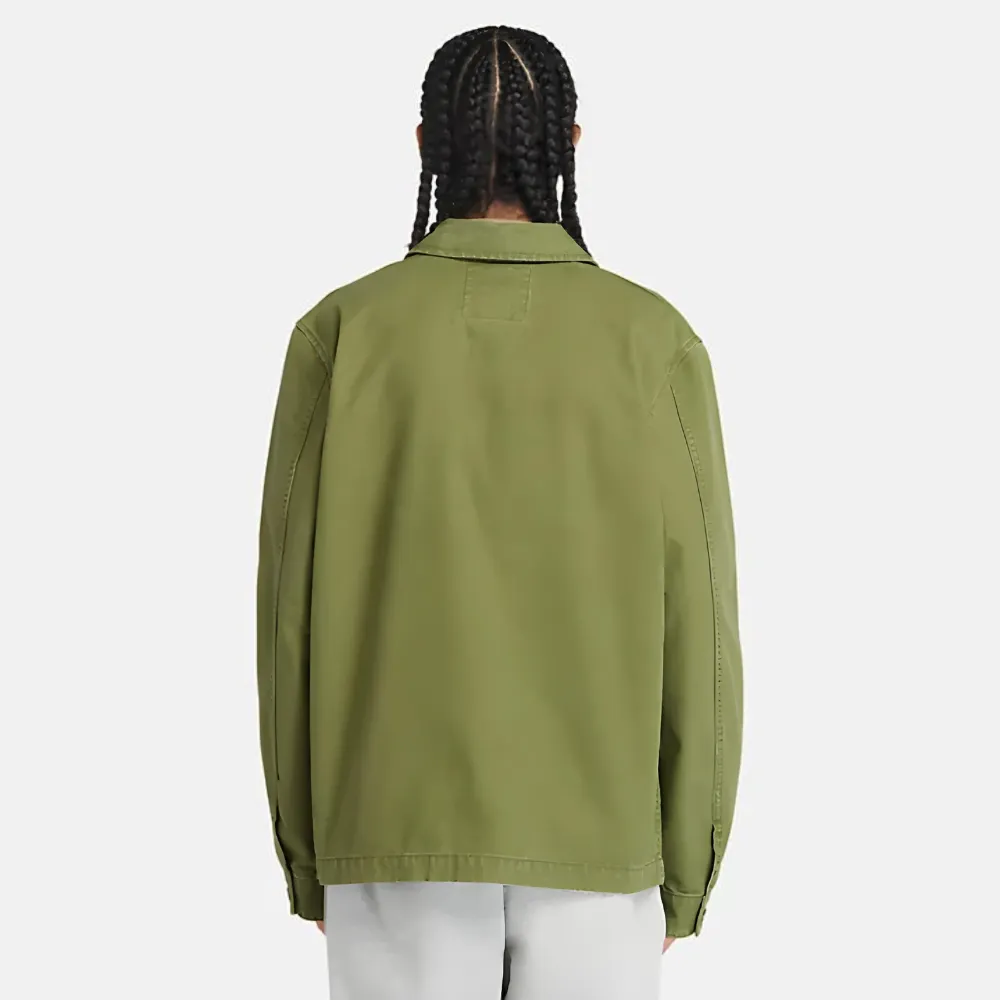 Kempshire Washed Canvas Chore Jacket For Men