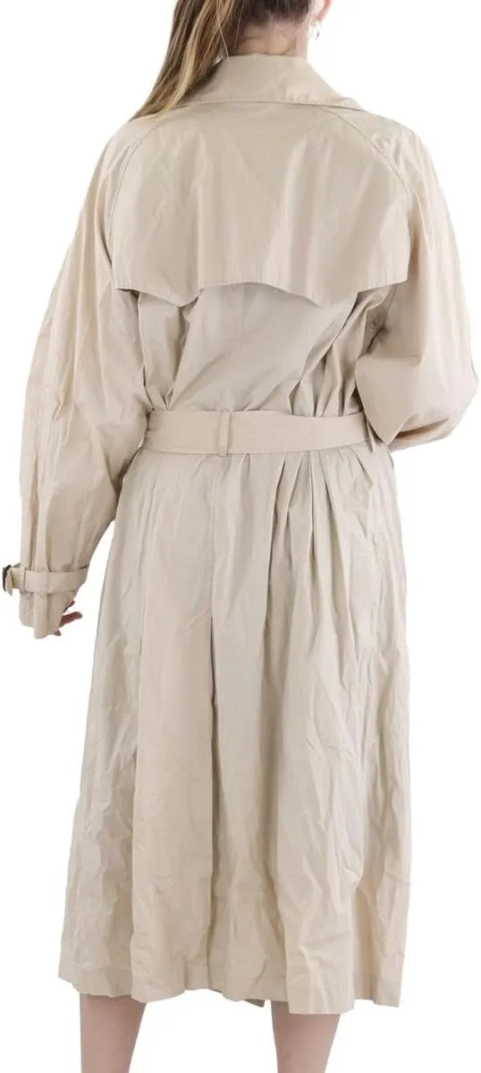 Lauren Ralph Lauren Women's Belted Cotton Poplin Trench Coat