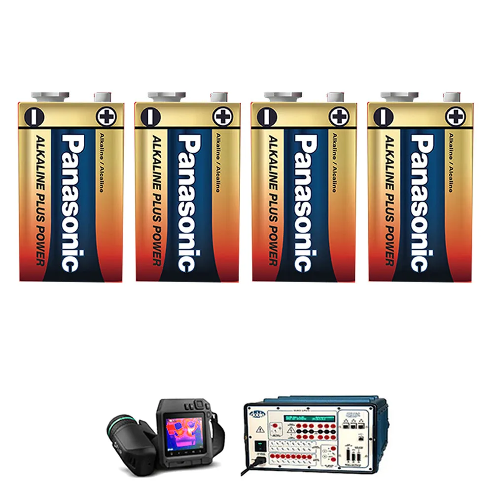 Lot of 4 Pcs Panasonic Battery 9 Volt Super Heavy Duty Carbon Zinc Batteries New