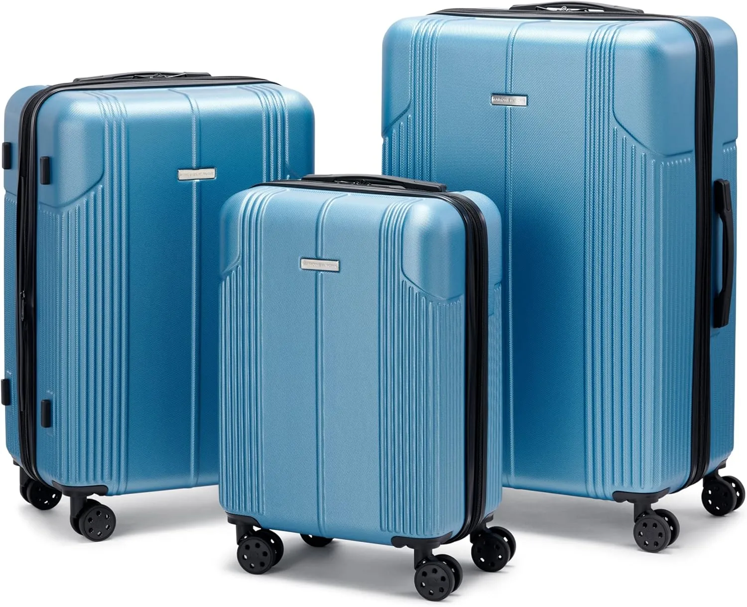 Marc New York Horizon 21" Upright Luggage, Stone Blue, Carry On