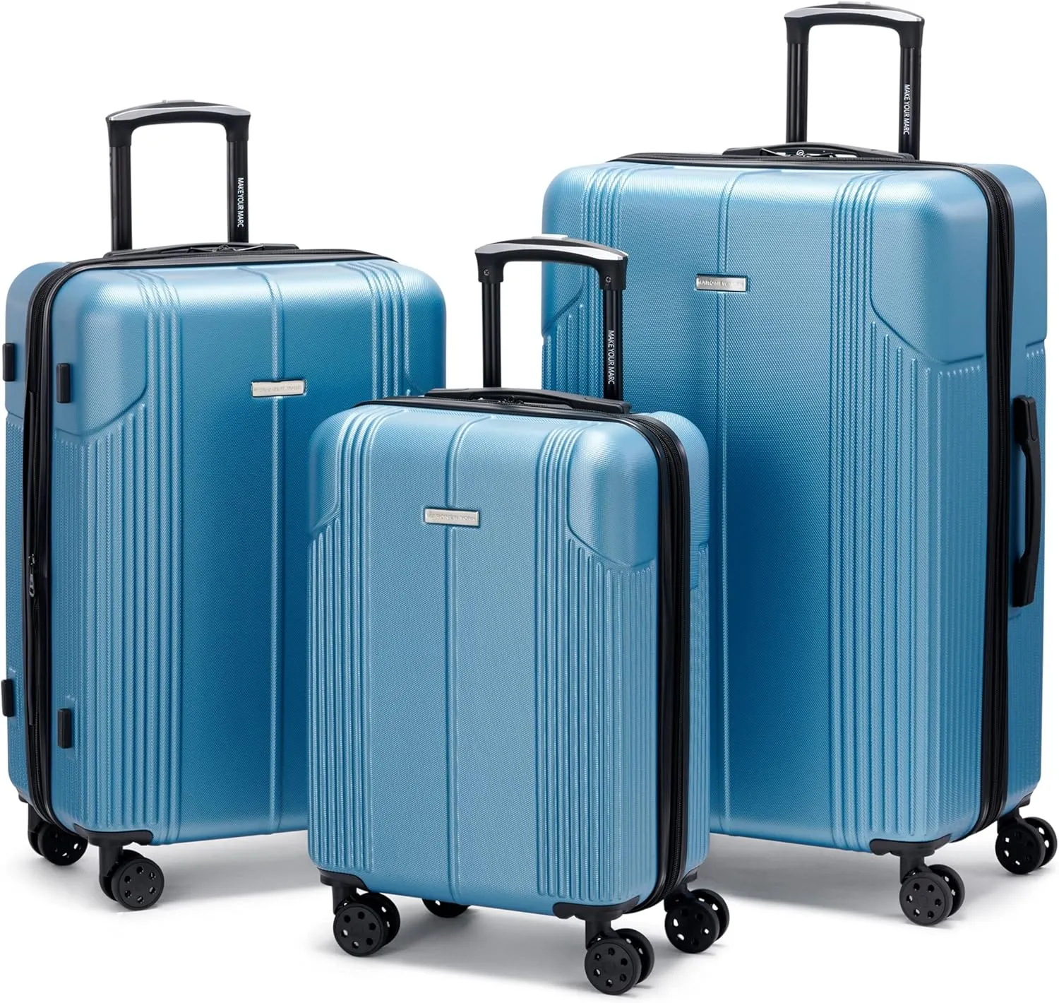Marc New York Horizon 21" Upright Luggage, Stone Blue, Carry On