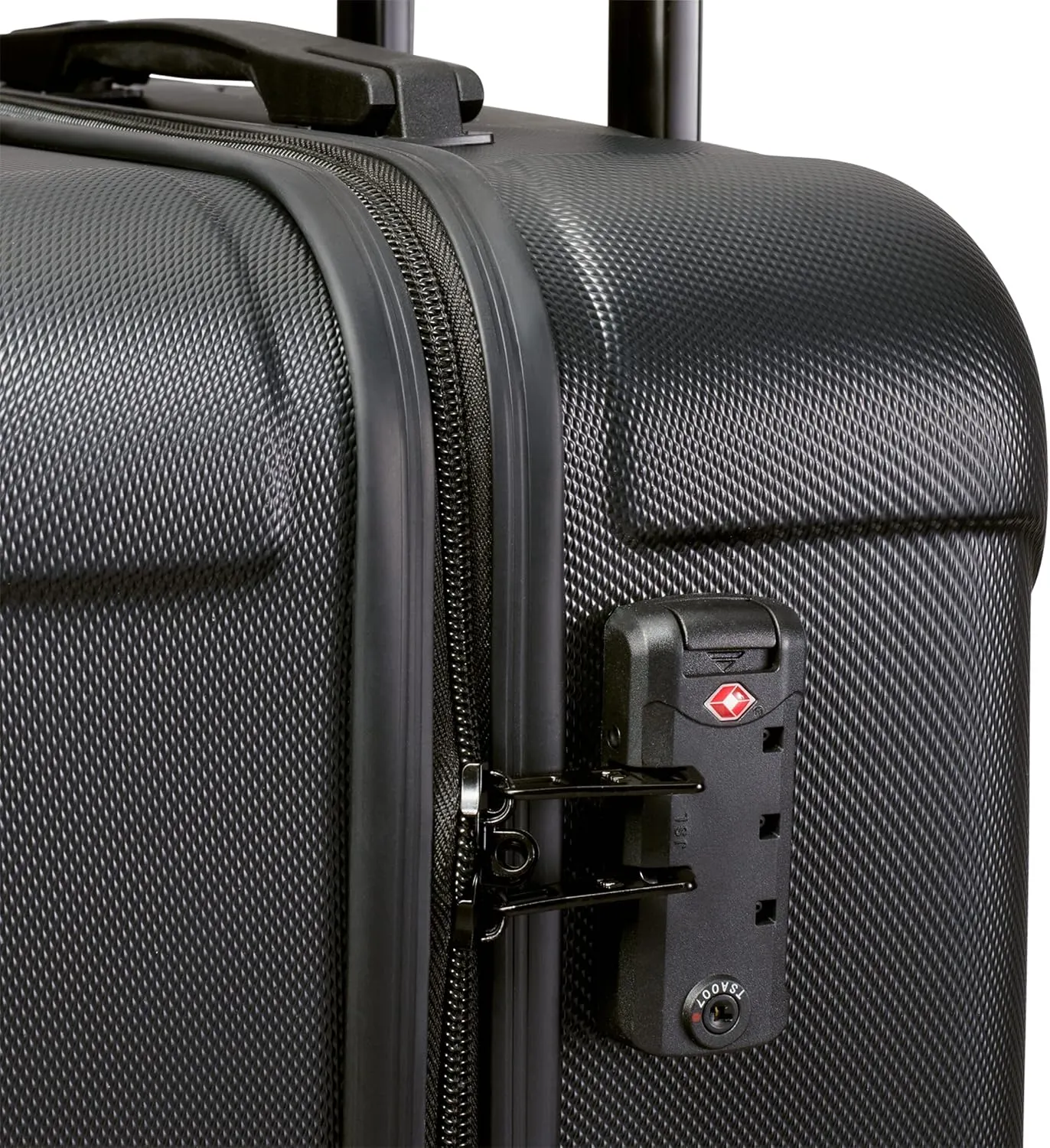 Marc New York Lotus 28" Upright Luggage, Black, Large