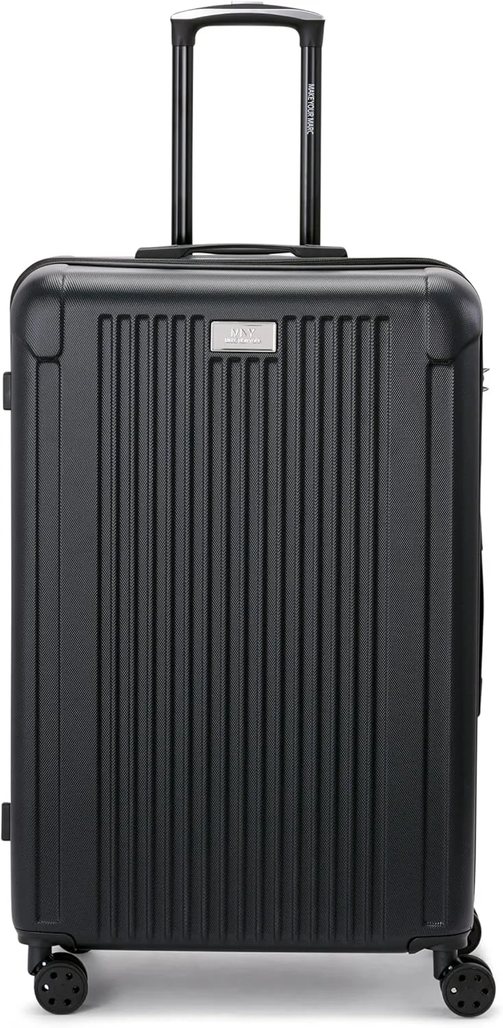 Marc New York Lotus 28" Upright Luggage, Black, Large