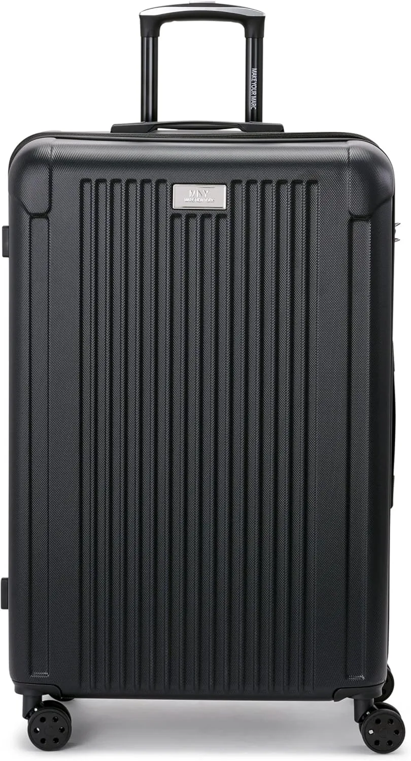 Marc New York Lotus 28" Upright Luggage, Black, Large