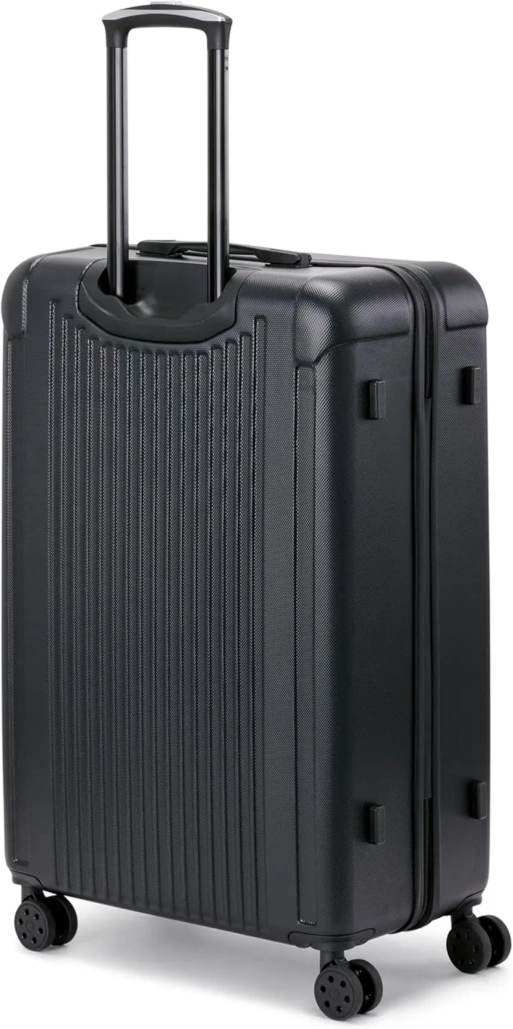 Marc New York Lotus 28" Upright Luggage, Black, Large