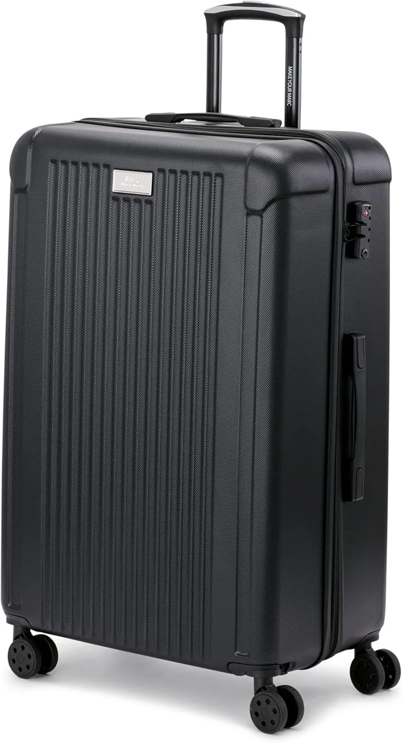 Marc New York Lotus 28" Upright Luggage, Black, Large