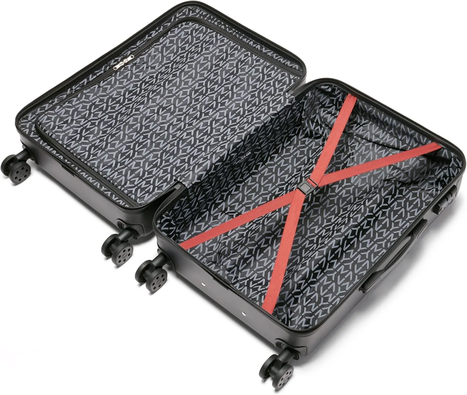 Marc New York Lotus 28" Upright Luggage, Black, Large