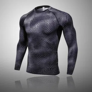Men's Compression Muay Thai Thermal Quick Dry Underwear T-Shirt