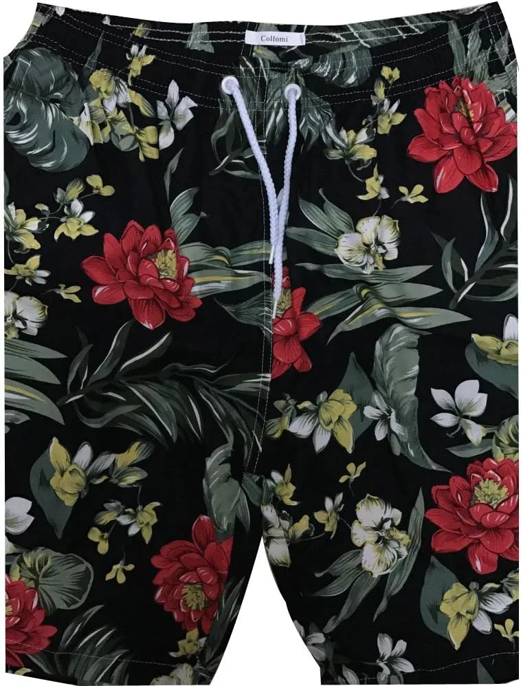 Men's Fashion Floral Boardshorts (X-Large/30.2-34.1'')