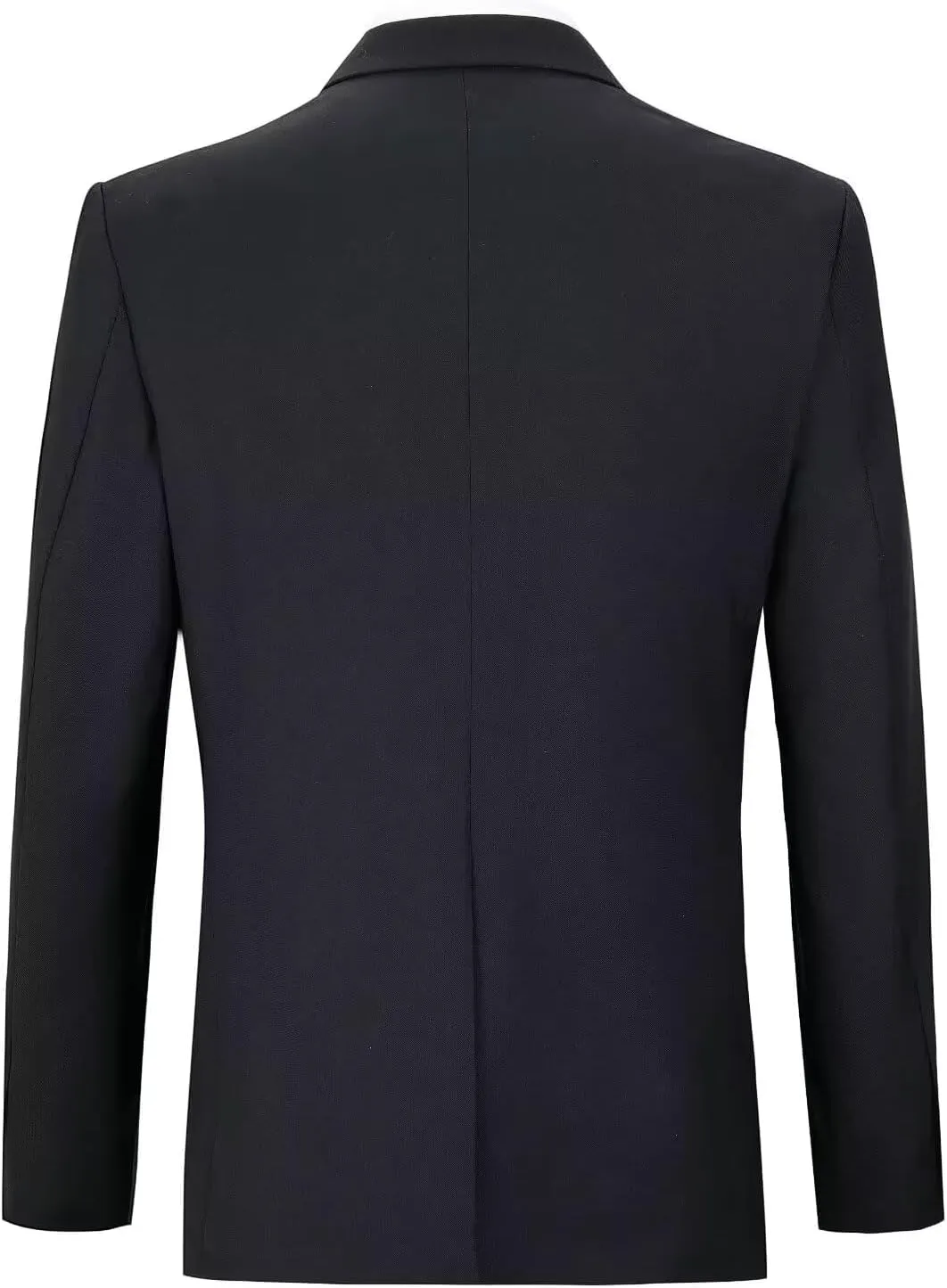 Men's Slim Fit Suit 3 Piece Classic One Button Formal Wedding Prom Suit Business Blazer Vest Pants