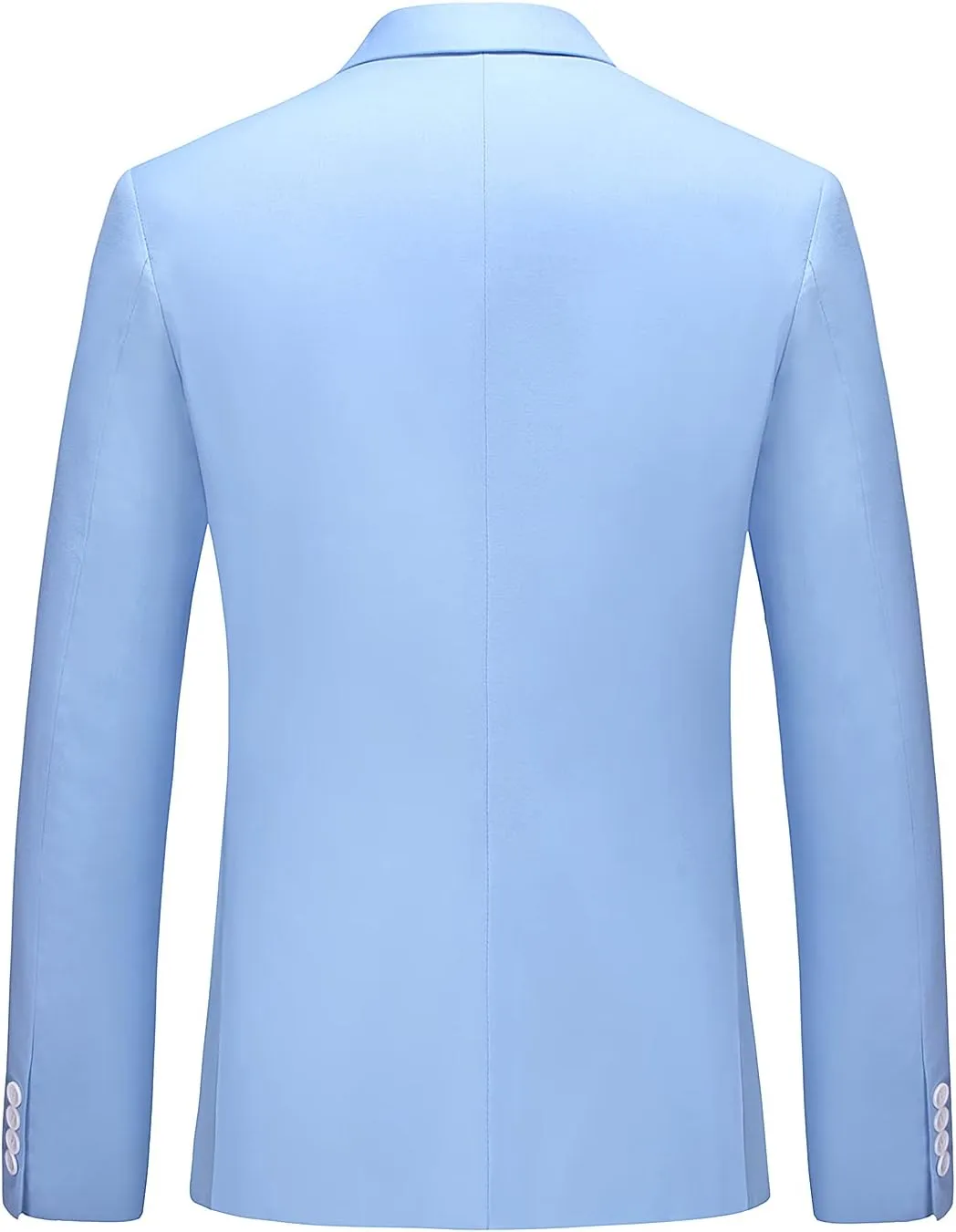 MOGU Mens 2 Piece Double Breasted Suit Slim Fit Tuxedo Blazer and Pants for Wedding Prom Homecoming