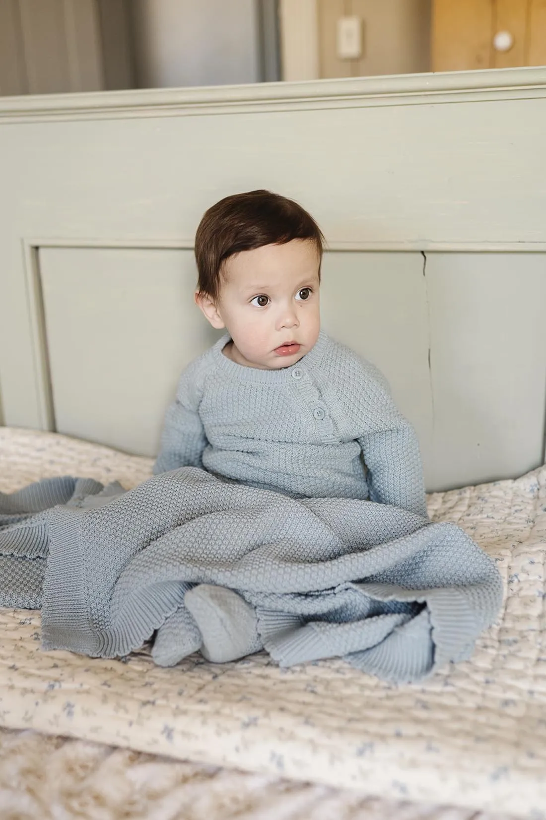 Moss Knit Collection -  Blanket