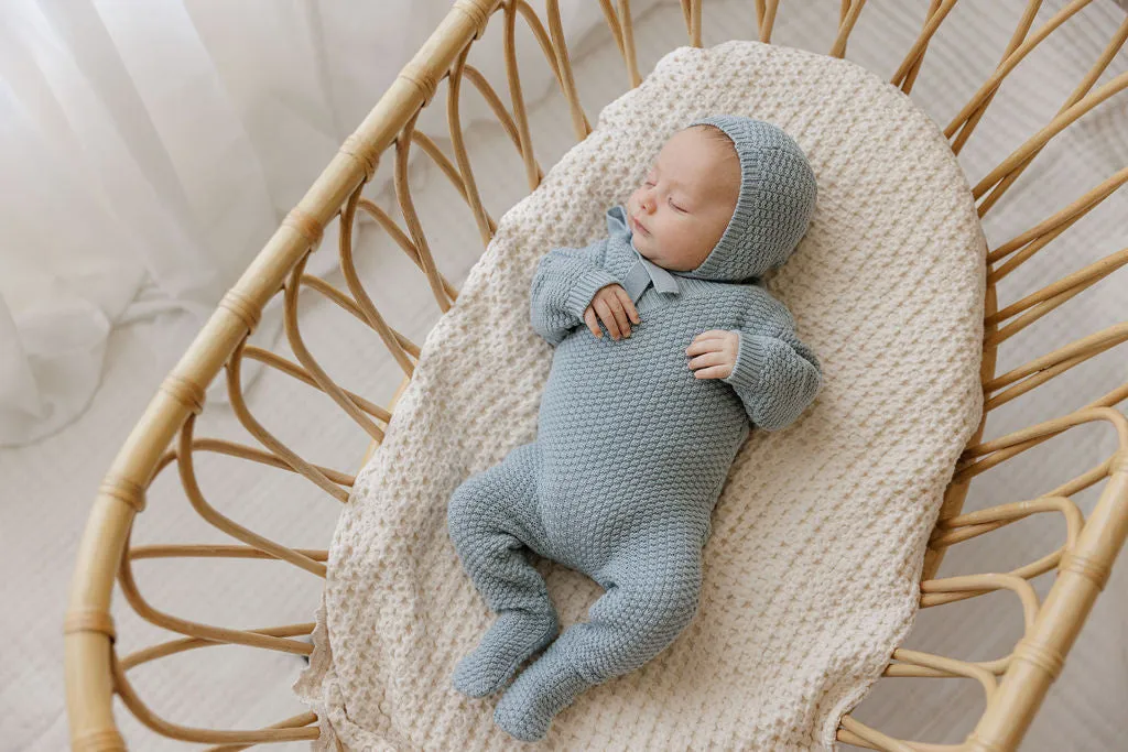 Moss Knit Collection -  Footie
