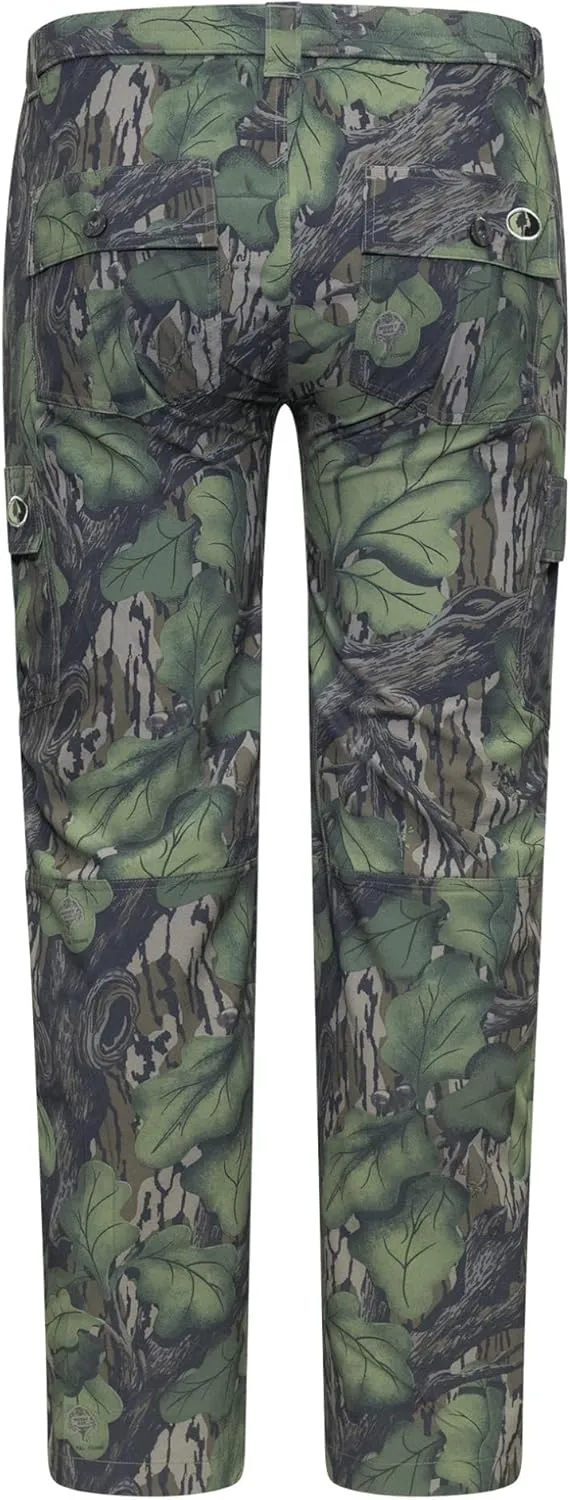 Mossy Oak Men's Lightweight Camo Hunting Pants Tibbee
