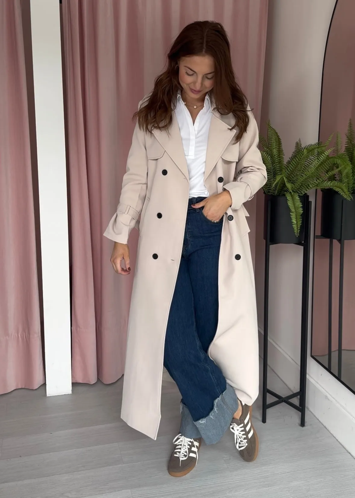 Premium Trench Coat - Biege