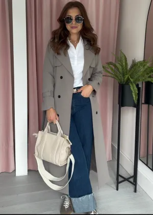 Premium Trench Coat - Taupe