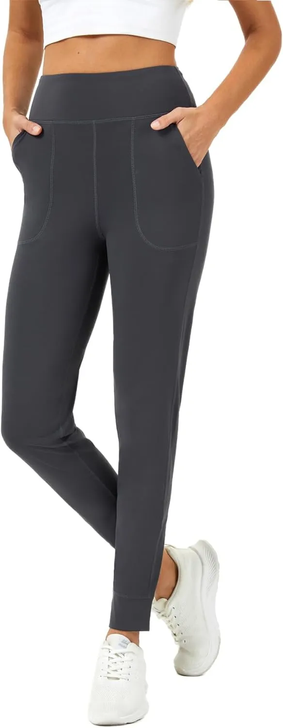 TOPYOGAS Womens High Waisted Joggers Casual Leggings Athletic Yoga Pants with Pocket Workout Pants