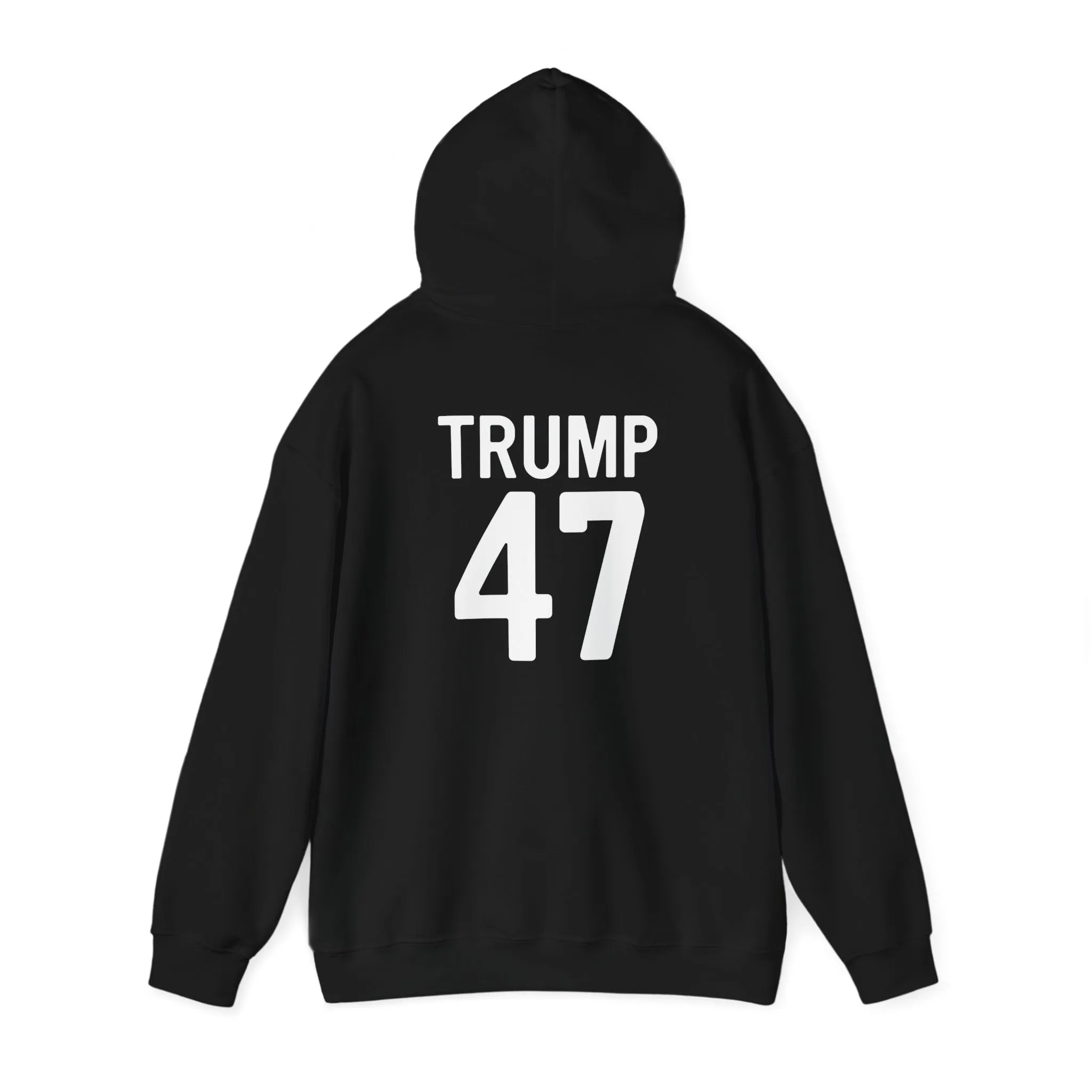 Trump 47 Hoodie 2 Sided Print (Gildan)