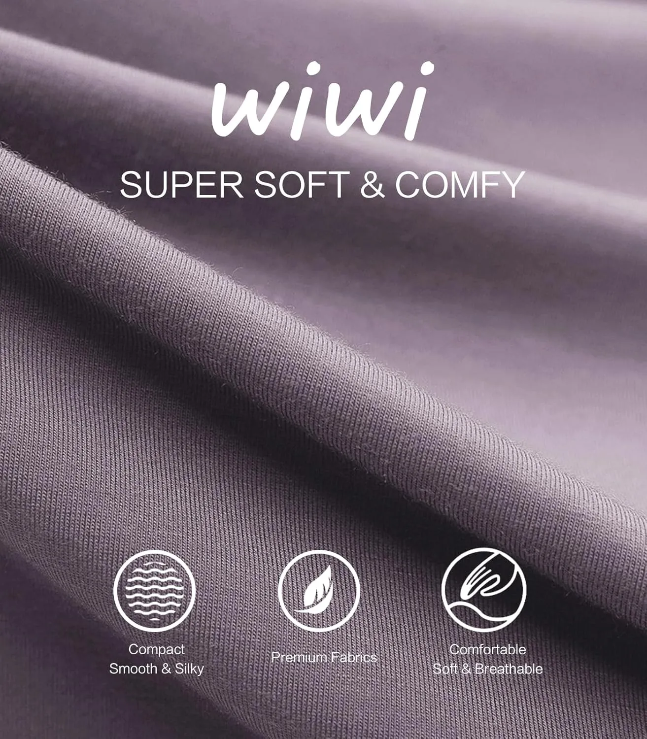 WiWi Viscose from Bamboo Women's Casual Loose Wide Leg Pants Pajama Bottoms Drawstring Sweatpants Palazzo Pjs Bottom S-XXL