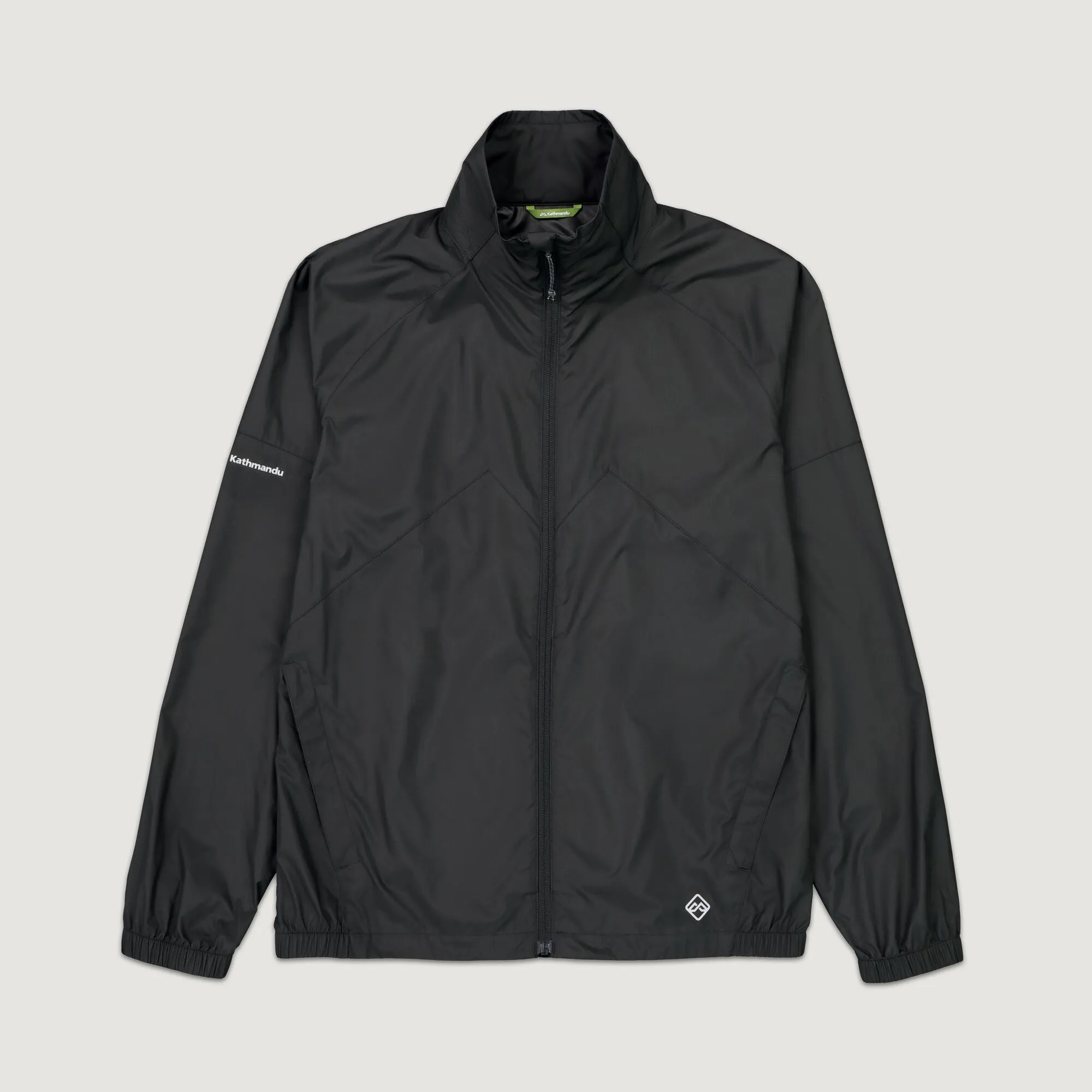 WND-Chaser Men's Windbreaker Jacket - Black