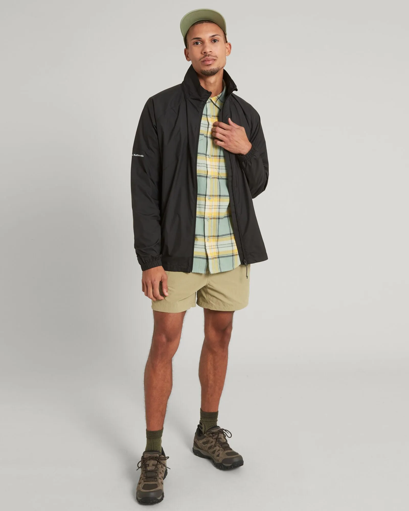 WND-Chaser Men's Windbreaker Jacket - Black